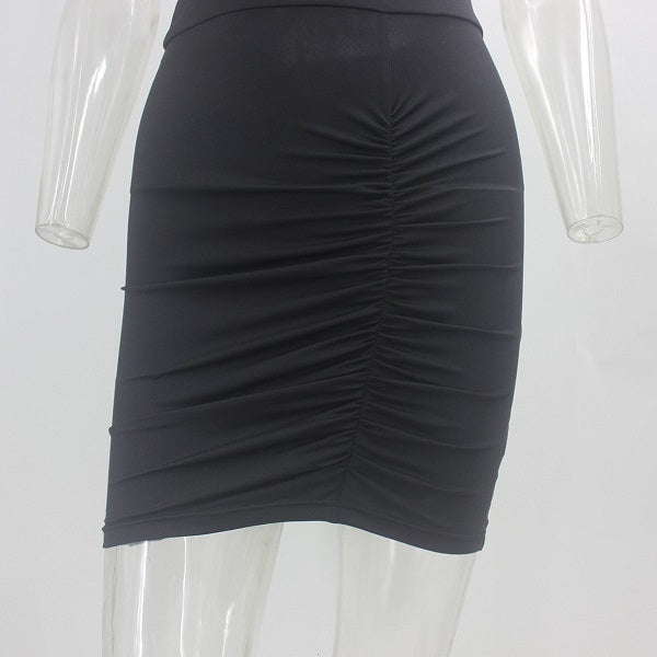 Halter Shiny Slim Backless Club Elegant Mini Dress