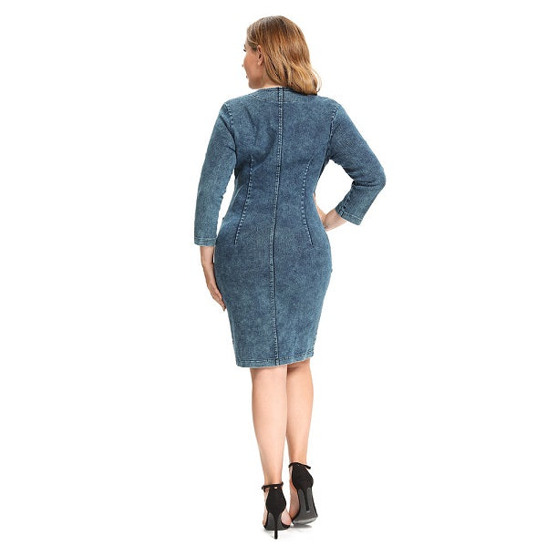 High Flexibility Slim Fit Casual Woven Dress