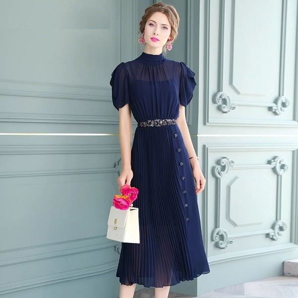 High Quality Cocktail Vintage Designer Party Dress