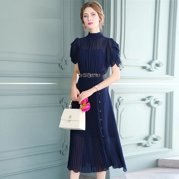 High Quality Cocktail Vintage Designer Party Dress