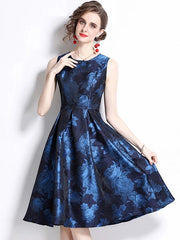 High Quality Elegant Tank Vintage Designer Party Dress