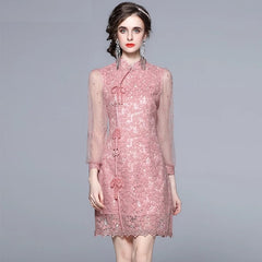 High Quality Lace Cocktail Party Dress