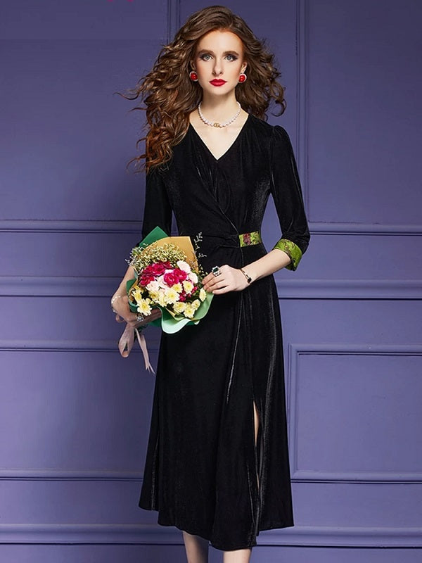 High Quality Long Cocktail Party Dress
