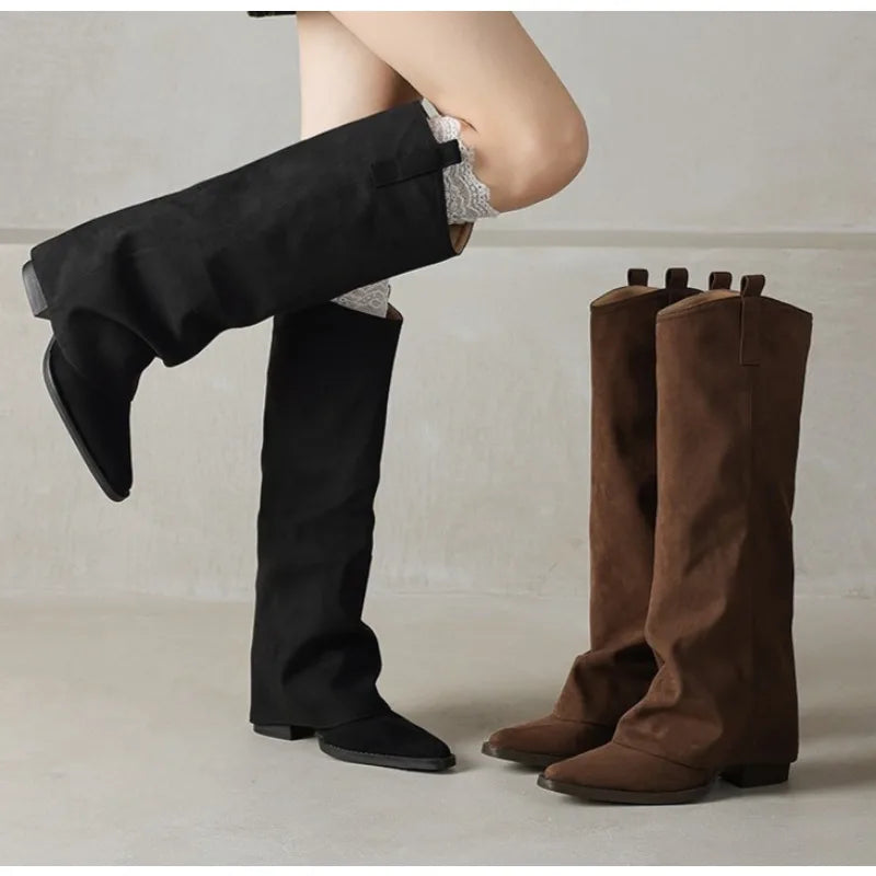 Knee High Heel
