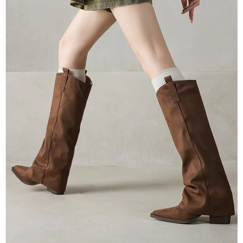 Knee High Heel
