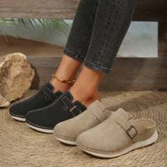 Large Size 42 Baotou Half Slippers for Spring Shoes
