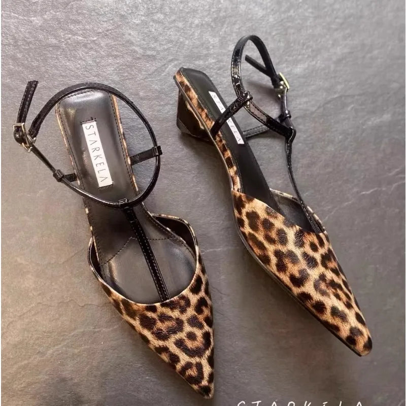 Leopard Heel