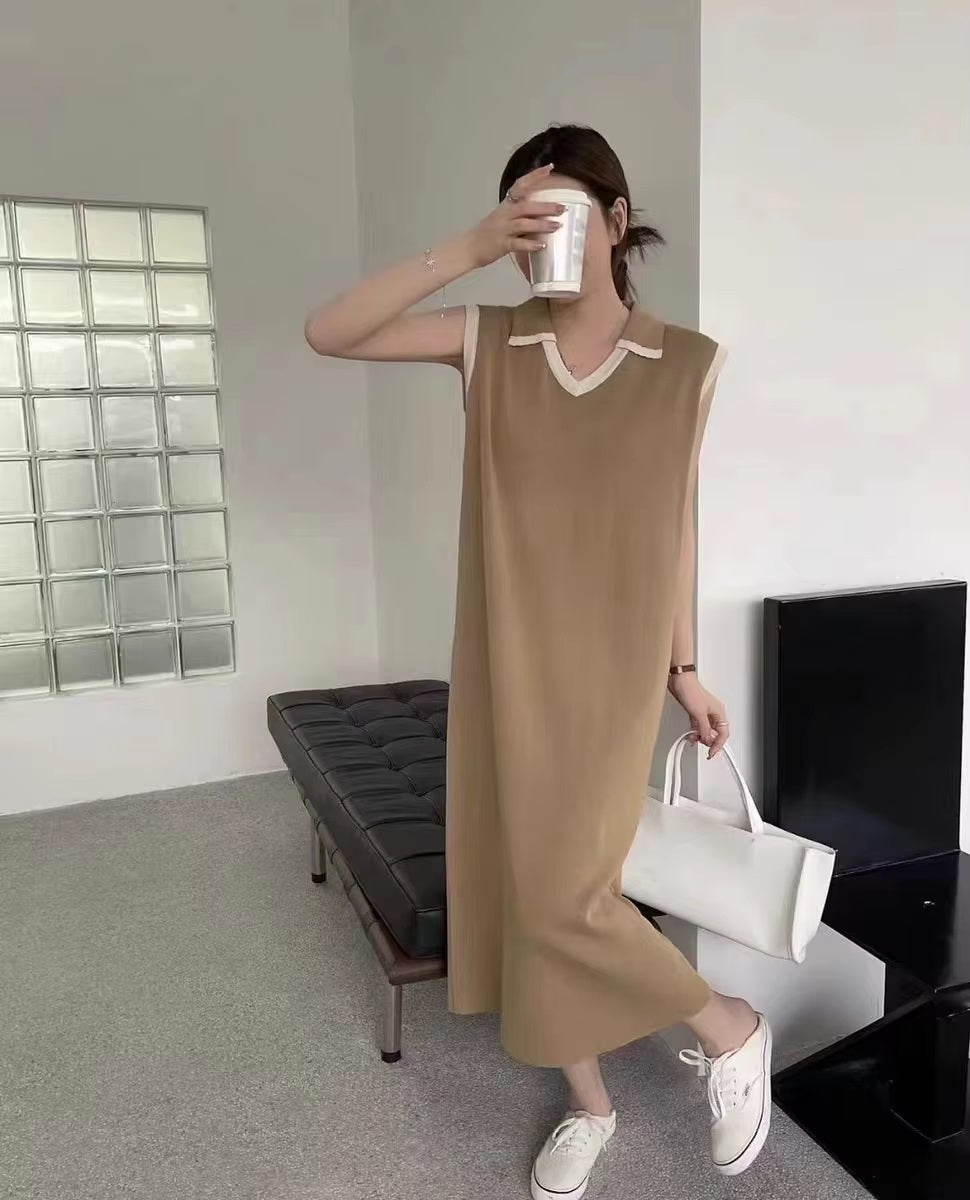 Long Vestido Vintage Beach Bodycon Prom Robe Knitted Slim Dress