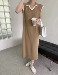 Long Vestido Vintage Beach Bodycon Prom Robe Knitted Slim Dress