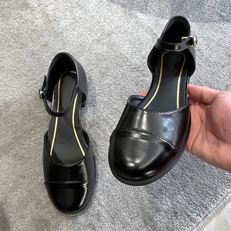 Luxury Designer Chunky Heel