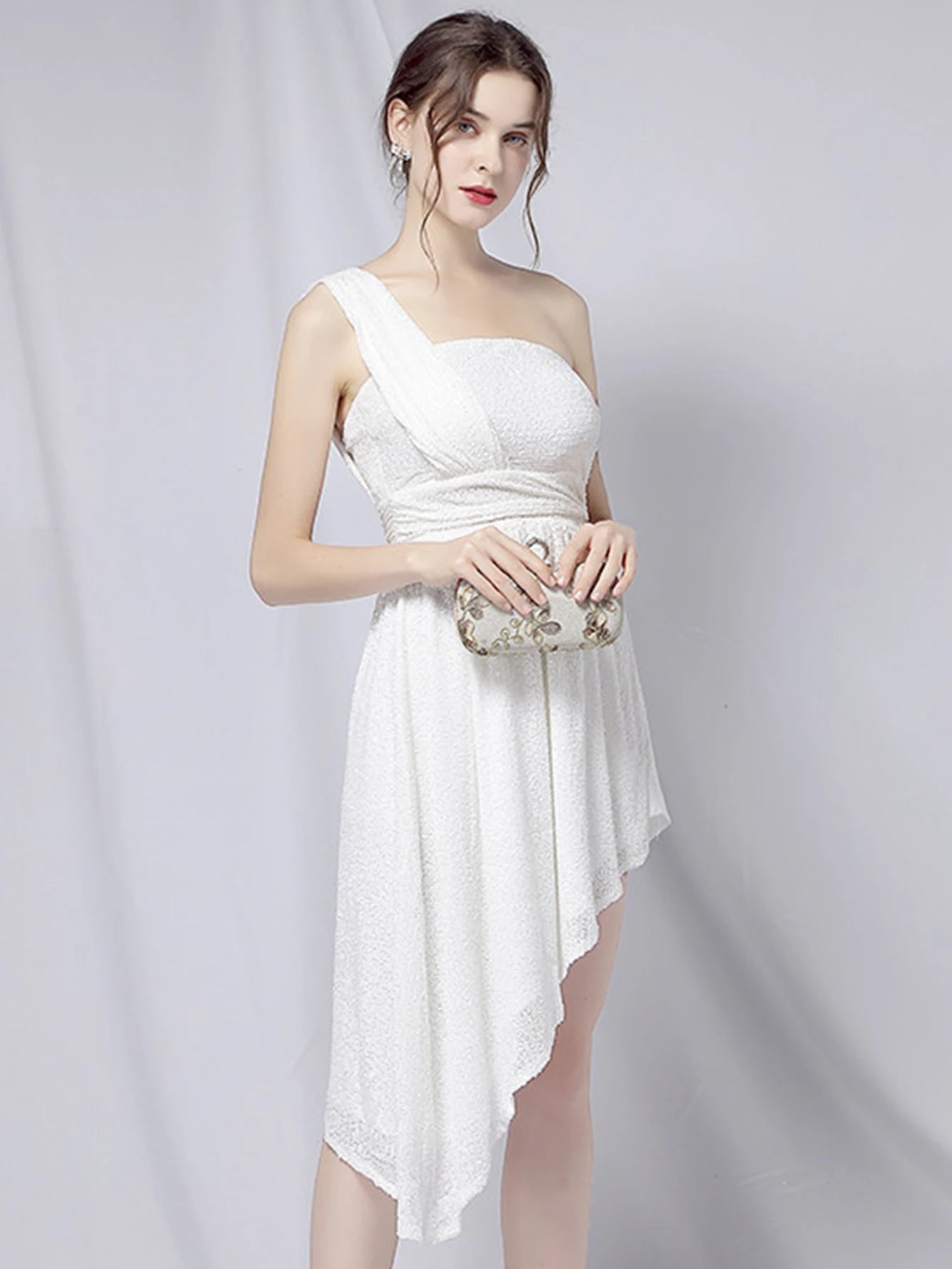 Luxury Elegant Backless Sequin Birthday Party Mini Dress