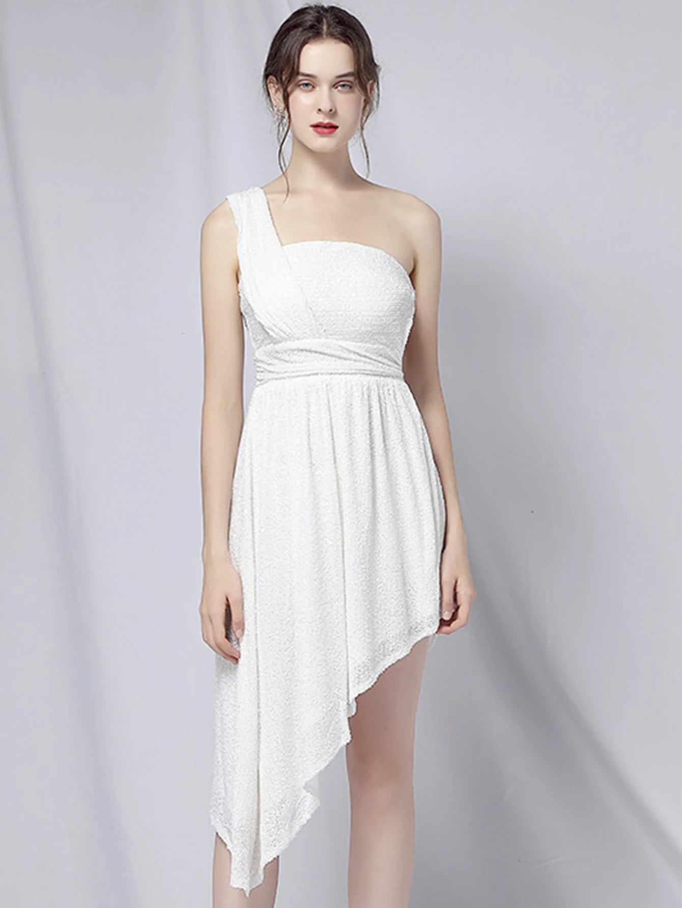 Luxury Elegant Backless Sequin Birthday Party Mini Dress