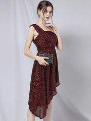 Luxury Elegant Backless Sequin Birthday Party Mini Dress