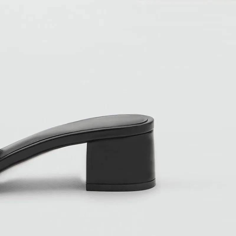 Luxury Street Style Square Heel