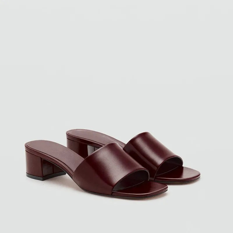 Luxury Street Style Square Heel