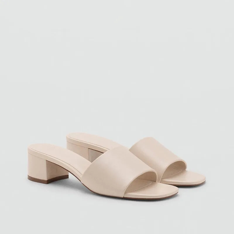 Luxury Street Style Square Heel