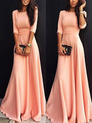 Maxi Dress Long Prom Dress Long Sleeve Wrap Party Dress
