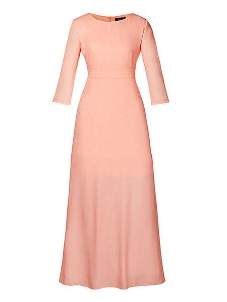 Maxi Dress Long Prom Dress Long Sleeve Wrap Party Dress