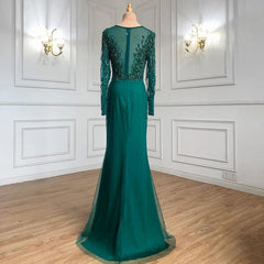 Mermaid Beading Elegant Luxury Evening Party Dresses