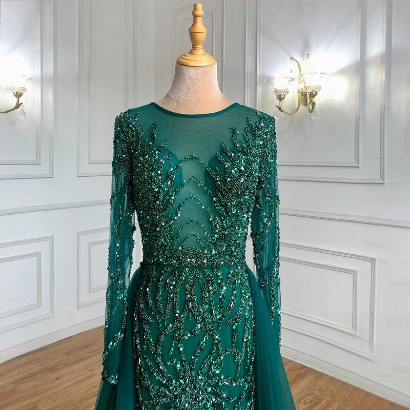 Mermaid Beading Elegant Luxury Evening Party Dresses