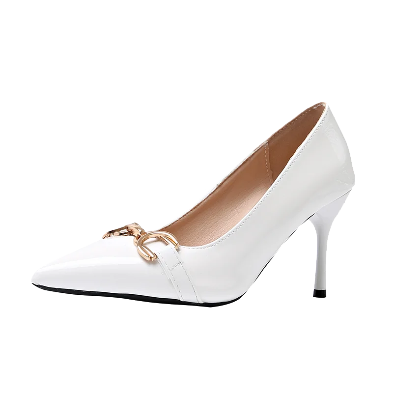 Metal Belt Buckle Shoes