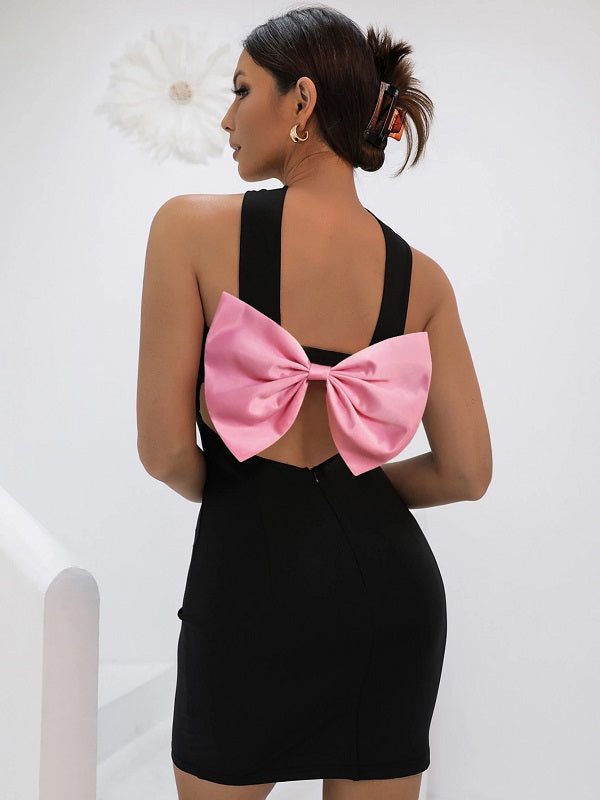 Bow Celebrity Club Party Dress