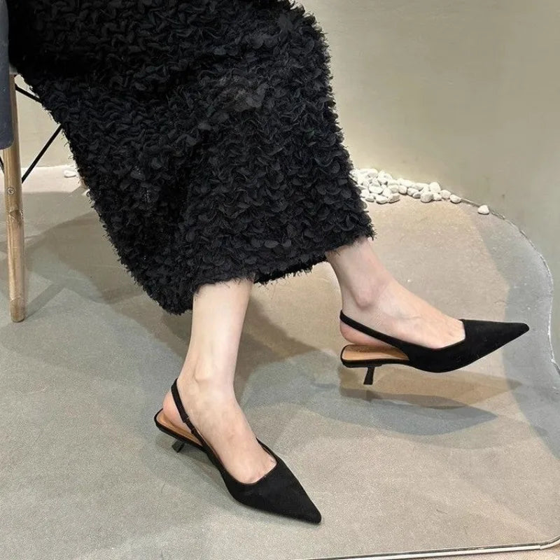 Sandals Party Pumps Thin High Heel