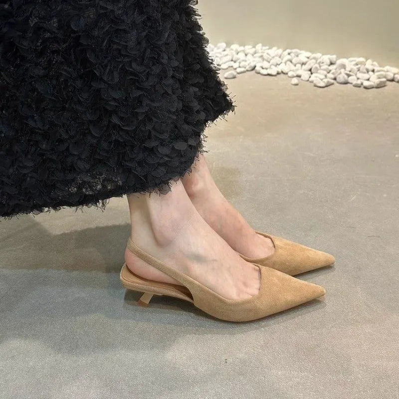Sandals Party Pumps Thin High Heel