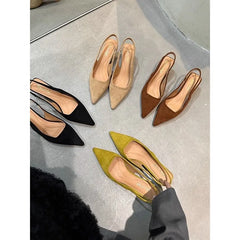 Sandals Party Pumps Thin High Heel