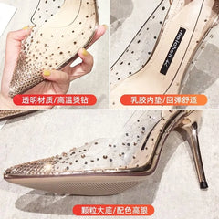 Luxury Fairy Style Transparent High Heel