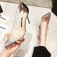 Luxury Fairy Style Transparent High Heel