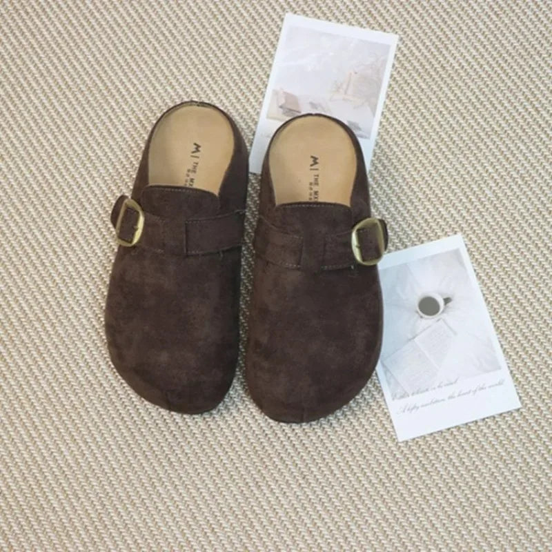 Casual Closed Toe Flip-flops Outdoor Slippers Sandals Comfortable Non-slip Slides Zapatos Mujer