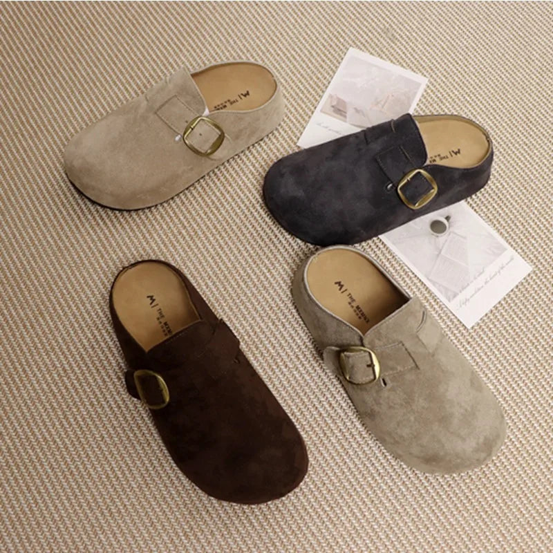 Casual Closed Toe Flip-flops Outdoor Slippers Sandals Comfortable Non-slip Slides Zapatos Mujer