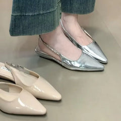 Heels Sandals Pointed Toe Elegant Shoes