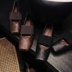 Retro Thick Heel