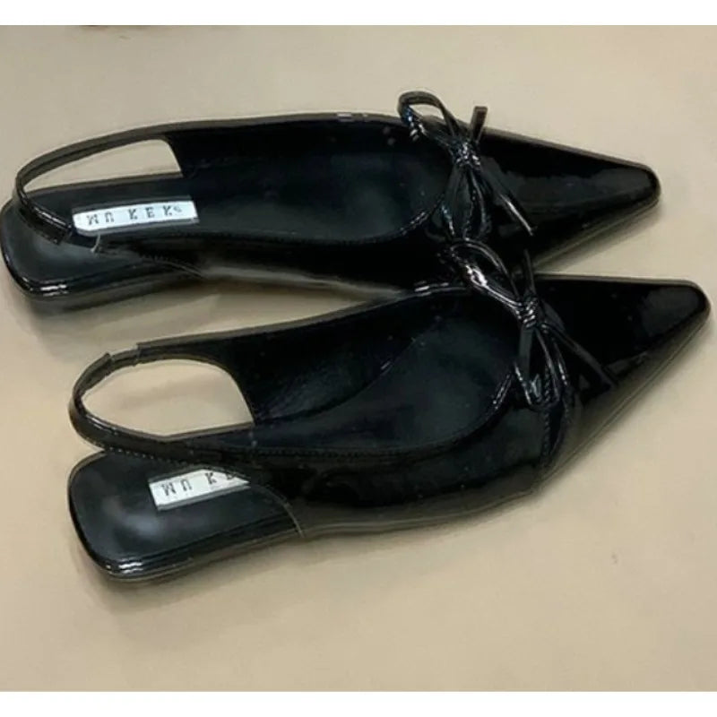 Sandals with Anti Slip Slim Heel