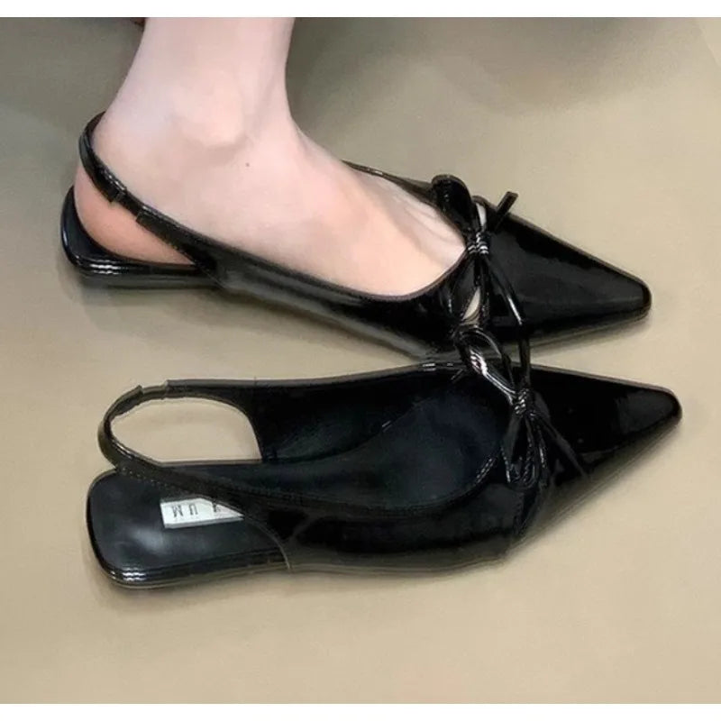 Sandals with Anti Slip Slim Heel