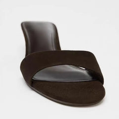 Brown Wedge Sandal Shoes