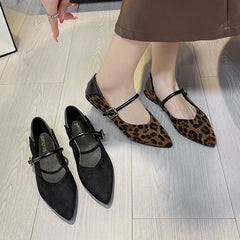 Flats Leopard Print Comfortable Soft Flat Loafers Shoes