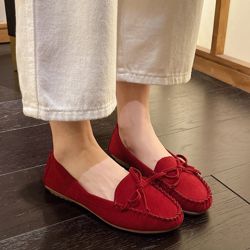 Loafers Slip on Ladies Flats Shoes