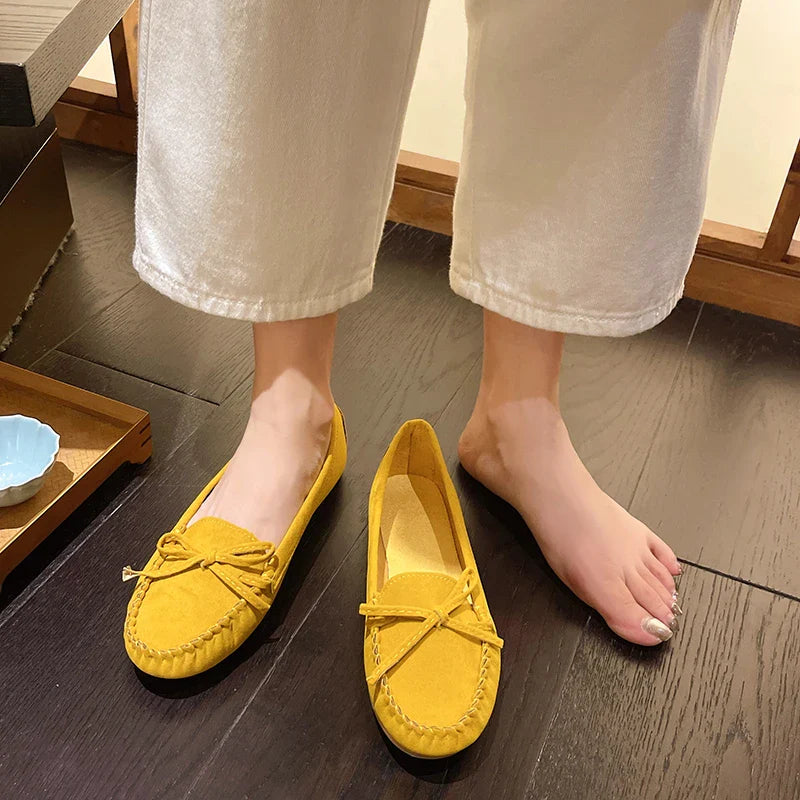Loafers Slip on Ladies Flats Shoes