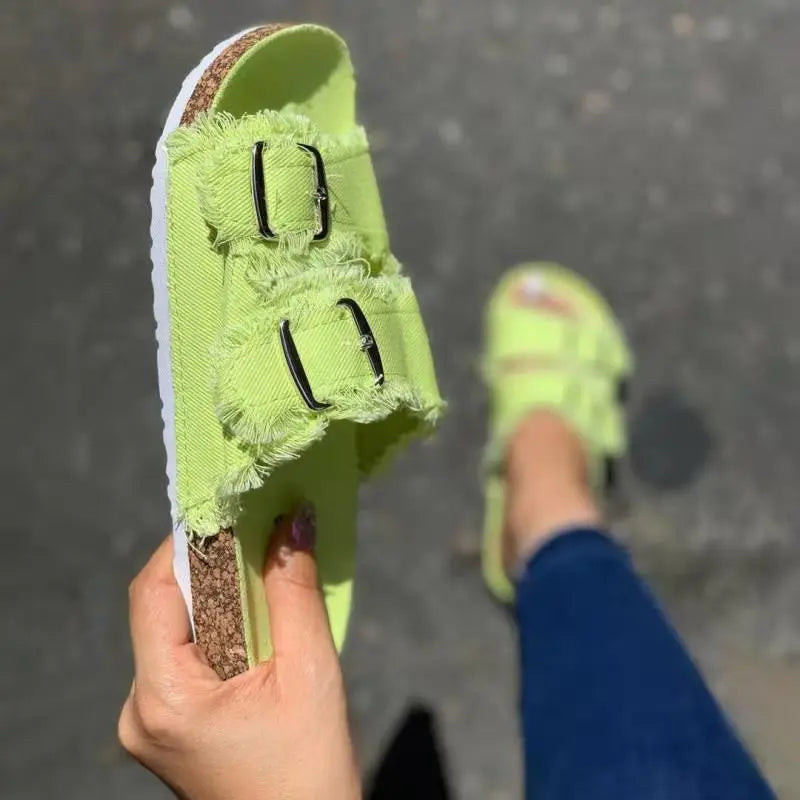 Comfortable Sandals Slip on Wedge Sandals Sports Beach Walking Shoes