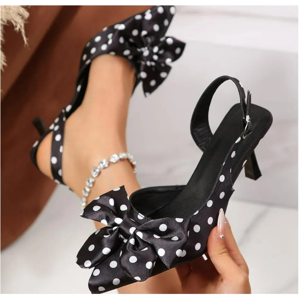 Polka Dot High Heel