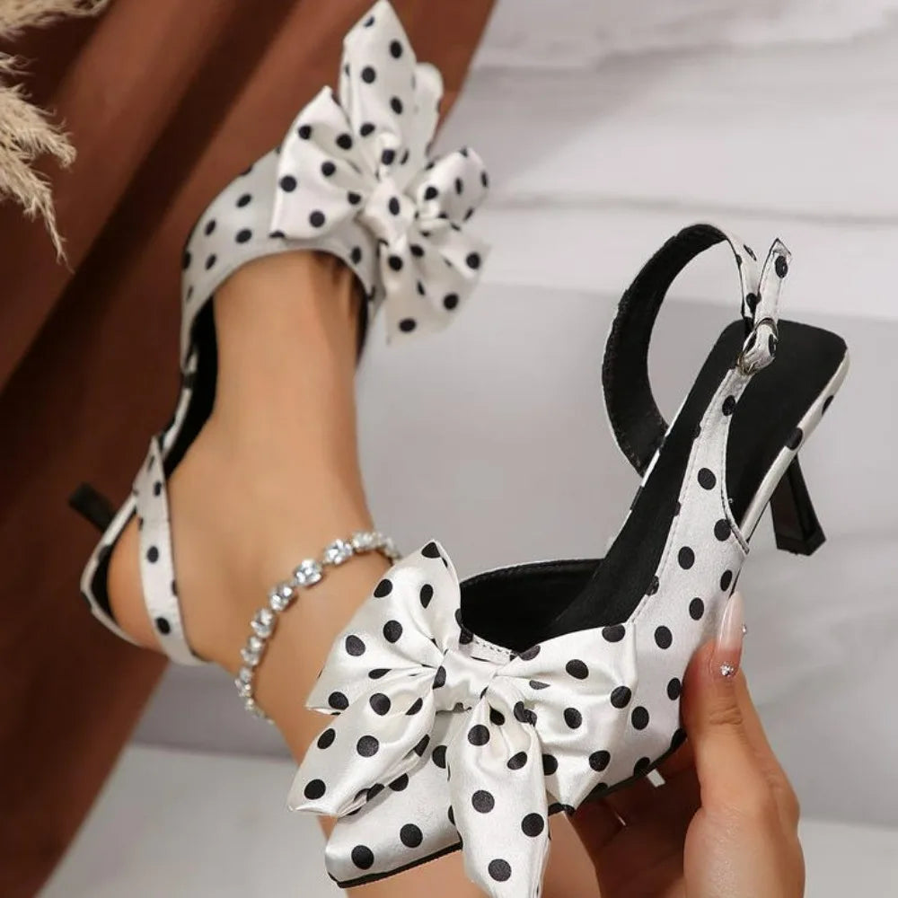 Polka Dot High Heel