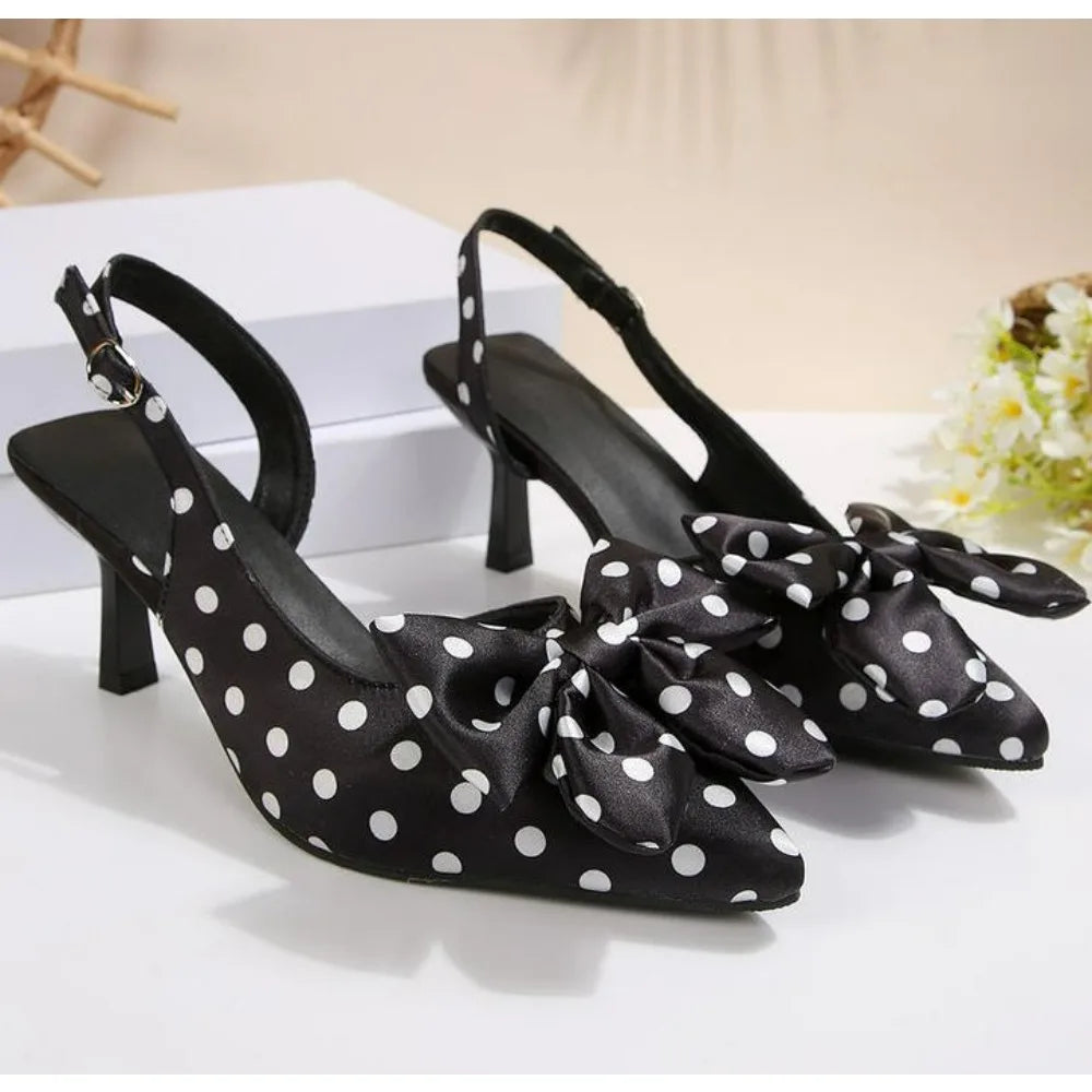 Polka Dot High Heel