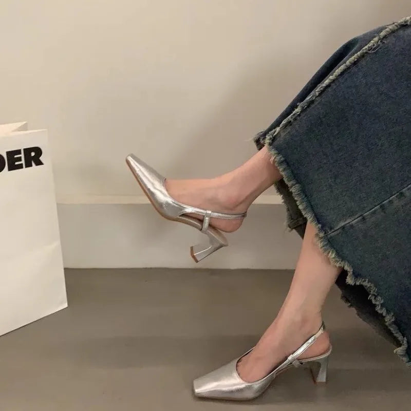 Shiny High Heel