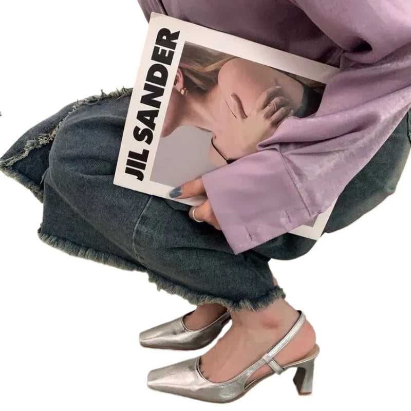 Shiny High Heel