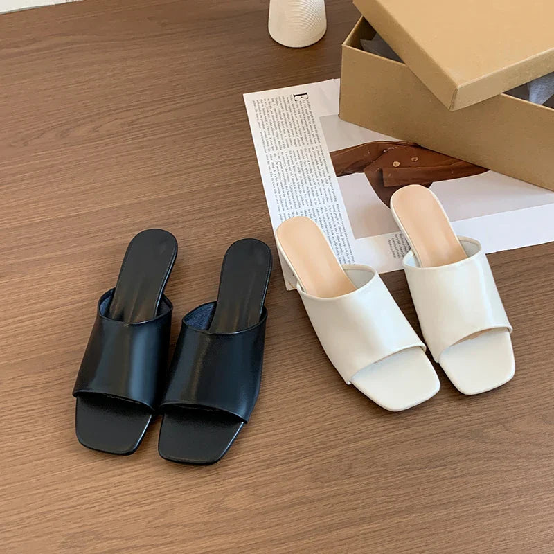 Slippers Designer Heel