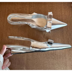 Versatile Bow Strap High Heel