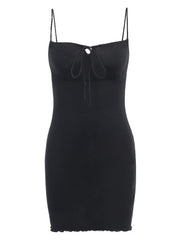Nightclub Style Latest Stylish Solid Camisole Dress